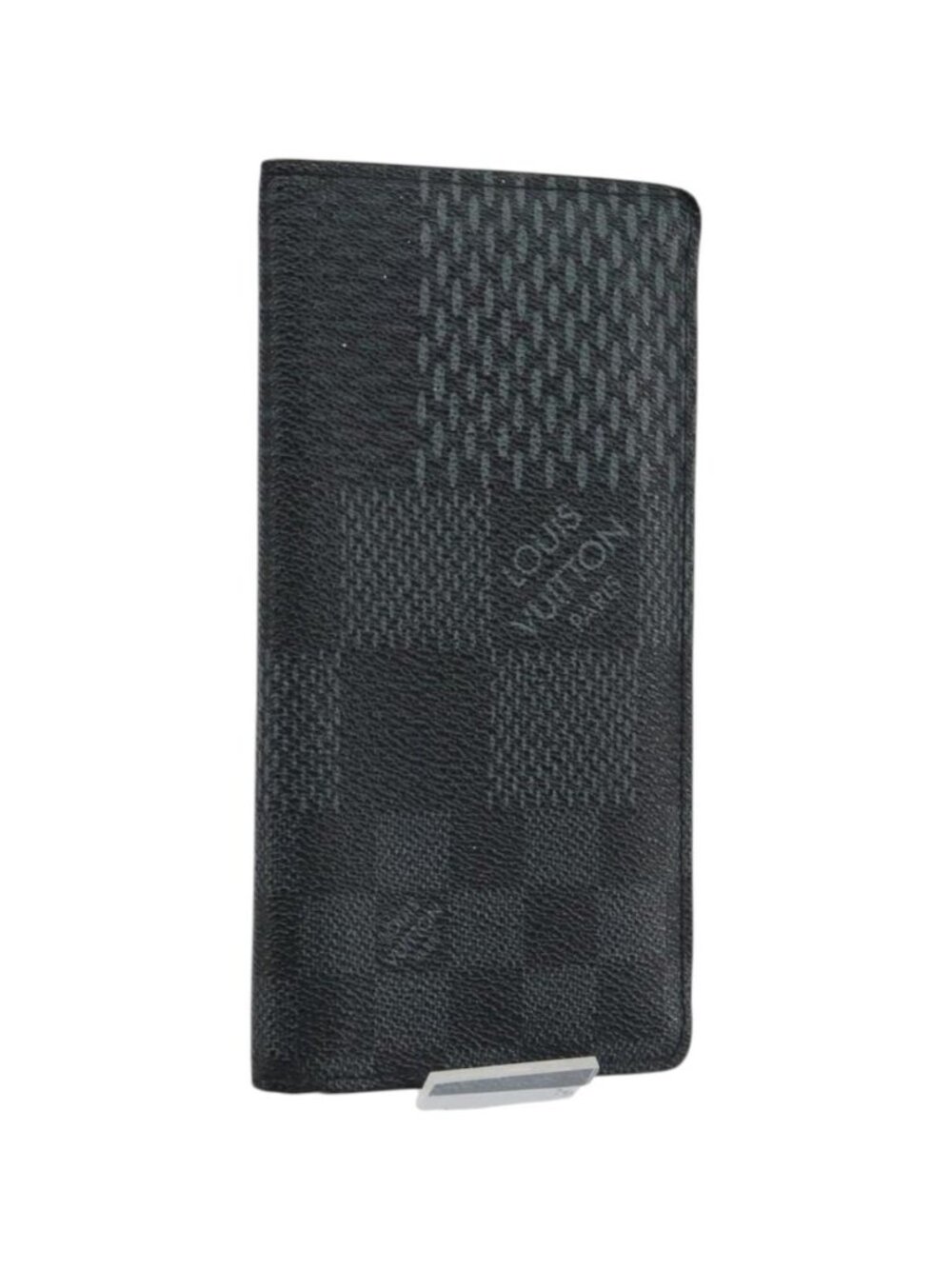 LOUIS VUITTON Damier Graphite Brazza Portefeuille NM Wallet N60435